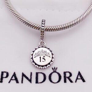 Pandora 15 Years Old Exclusive Charm